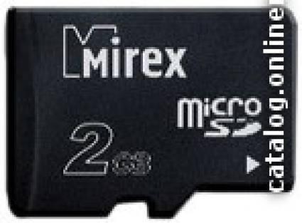 Mirex microSD (Class 4) 2GB (13612-MCROSD02) - фото 1 - id-p10517726