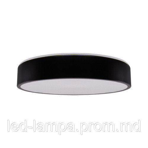 Светодиодный LED светильник, Strühm Poland, 16W, 4000K, потолочный, накладной, круглый, чёрный, TOTEM LED C - фото 1 - id-p10517794