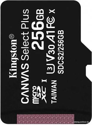 Kingston Canvas Select Plus microSDXC 256GB - фото 1 - id-p10518233