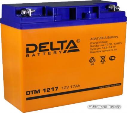 Delta DTM 1217 (12В/17 А·ч) - фото 1 - id-p10518240