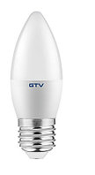 Светодиодная LED лампа GTV, 6W, E27, 4000К нейтральное свечение