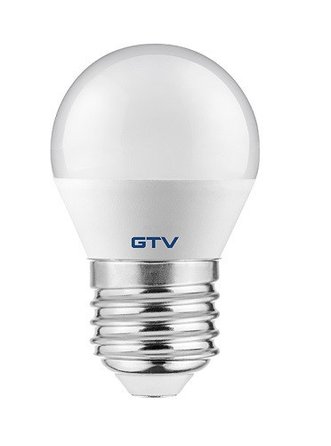 Светодиодная LED лампа GTV, 6W, E27, 3000К тёплое свечение - фото 1 - id-p10518383