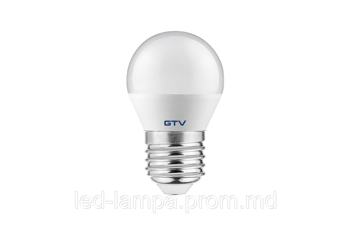 Светодиодная LED лампа GTV, 6W, E27, 4000К нейтральное свечение - фото 1 - id-p10518384