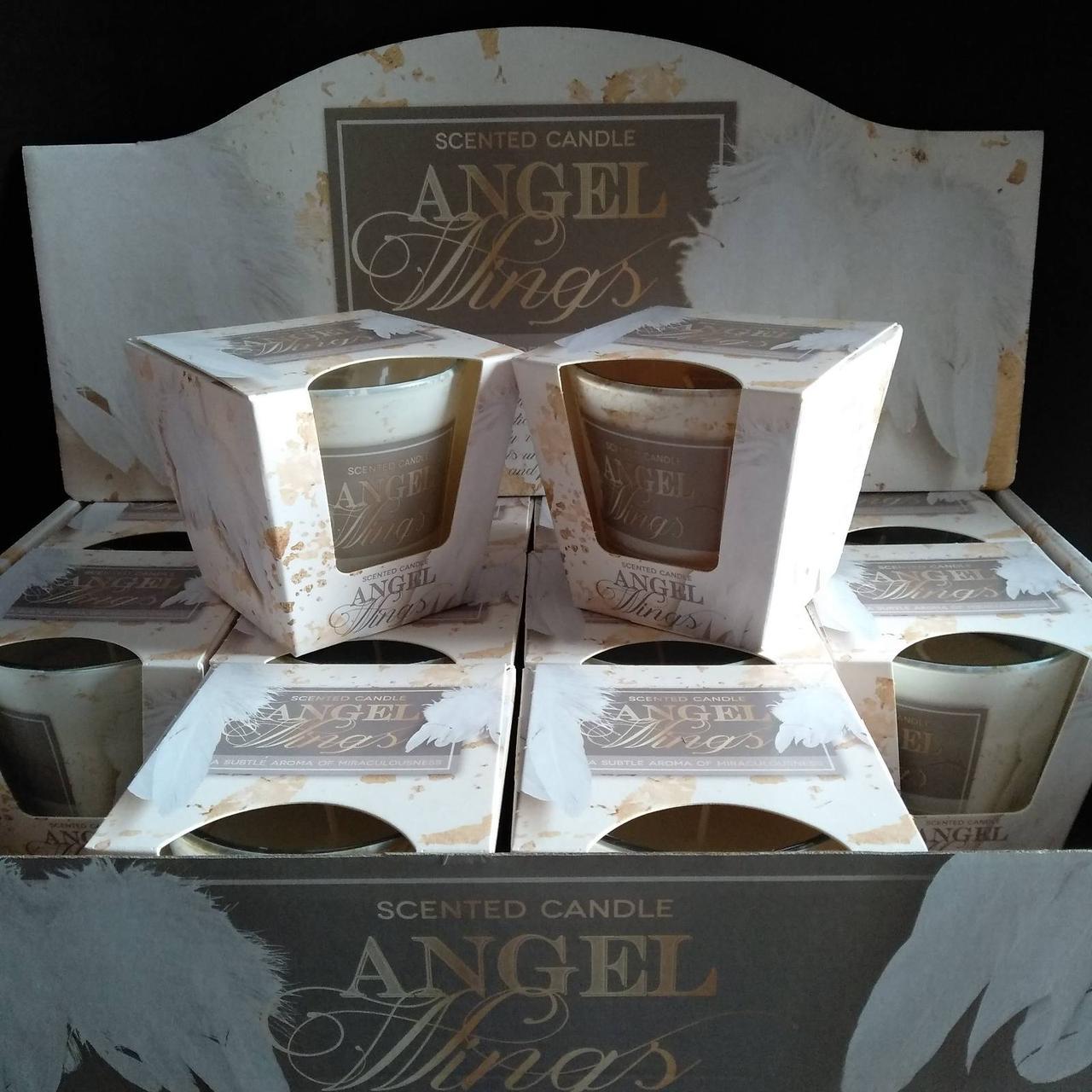 Свечи ароматизированные в стакане BARTEK Angel Wings Крылья ангела - фото 1 - id-p10518806