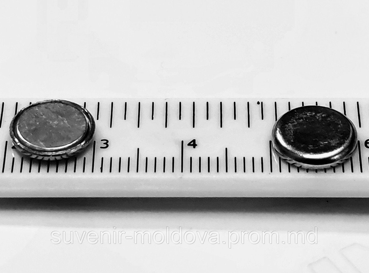 Неодимовый магнит диск 10х2 мм круглые края - фото 1 - id-p3406198