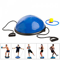 Балансировочная подушка полусфера (платформа) для фитнеса 47см