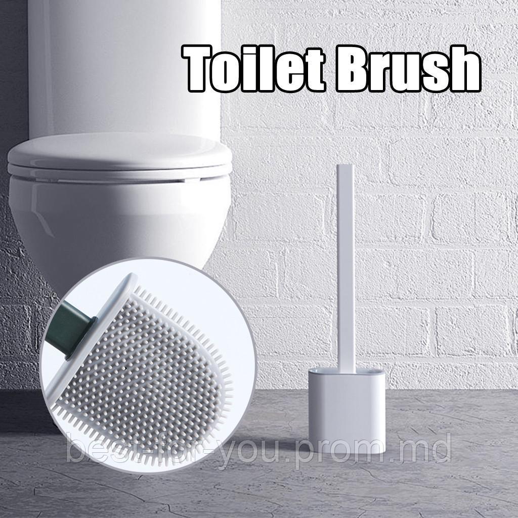 Силиконовый ершик для унитазов Best Toilet Brush - фото 1 - id-p3904350