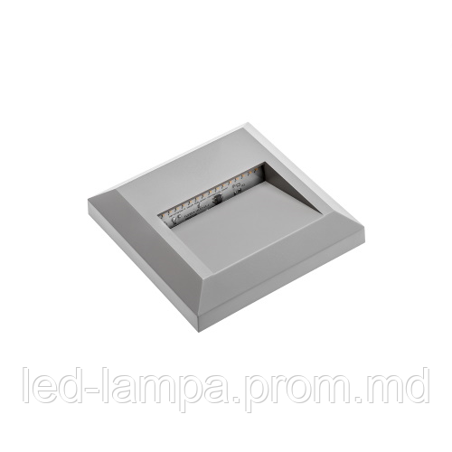 Светодиодный светильник лестничный, GTV, 0,8W, 70lm, 4000K, IP20, ESCADA, круглый. ПОЛЬША! - фото 1 - id-p10519214