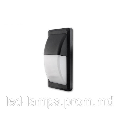 Светильник/корпус master LED, IP54, фасадный, квадратный, чёрный, 2хGU9, Perso - фото 1 - id-p10519237
