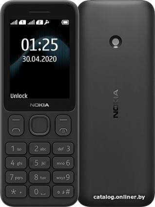 Nokia 125 Dual SIM (черный) - фото 1 - id-p10516090