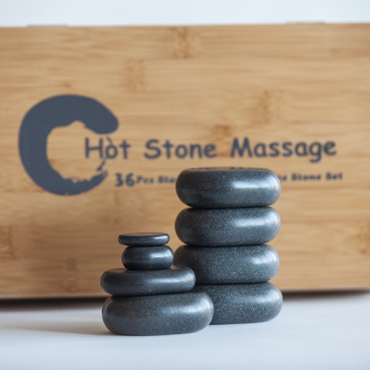 Набор для массажа горячими камнями - фото 1 - id-p10451727