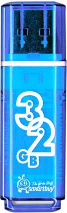 Smart Buy Glossy Blue 32GB (SB32GBGS-B) - фото 1 - id-p10446879