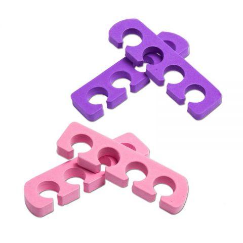 Разделители для пальцев (растопырки), цвета в ассортименте , 1 пара - фото 1 - id-p10450469