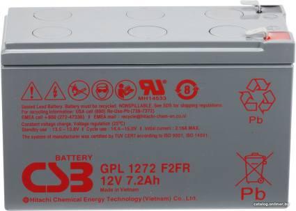 CSB Battery GPL1272 F2FR (12В/7.2 А·ч) - фото 1 - id-p10446927