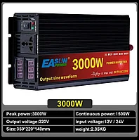 Преобразователь инвертор EASUN POWER 12V-220V 3000W с чистой синусоидой EASUN POWER