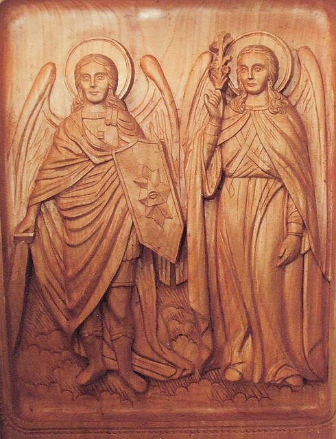 Икона "Архангелы Михаил и Гавриил" - фото 1 - id-p75207