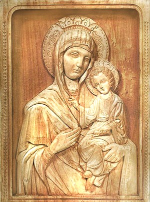 Икона "Мария с младенцем Иисусом" - фото 1 - id-p75209
