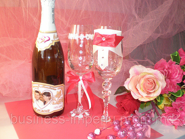 Этикетки на шампанское и шоколад - фото 1 - id-p1651797