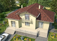 Гибкая черепица SHINGLAS серии Финская черепица.