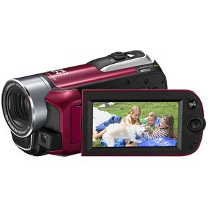 Canon LEGRIA HF-R16 Red/Silver,Foto/Web,HDMI,CMOS 1/5.5»,2.39 MPix, Zoom 20/800 - фото 1 - id-p10456