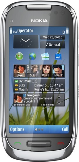 Nokia C7 Charcoal Black - фото 1 - id-p10537
