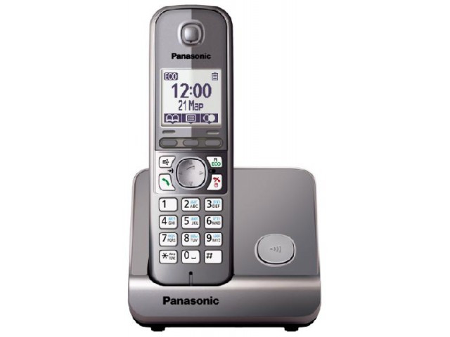 Беспроводной телефон Panasonic KX-TG6811UA - фото 1 - id-p1736616