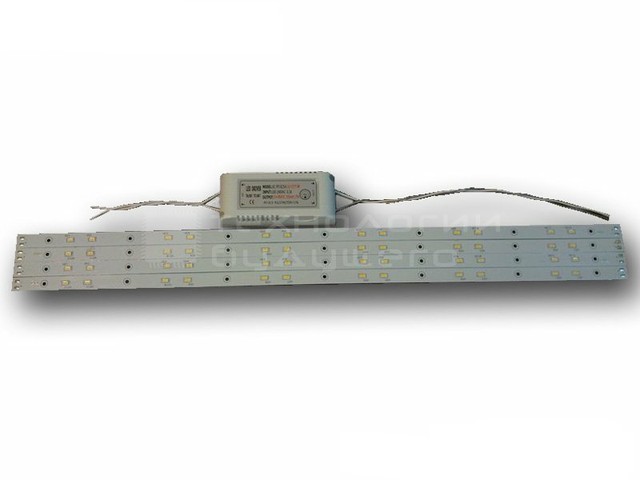 Набор для производства светильника "Армстронг" на основе светодиодов SEOUL SEMICONDUCTOR, 24W, 2880 Lm. - фото 1 - id-p83454