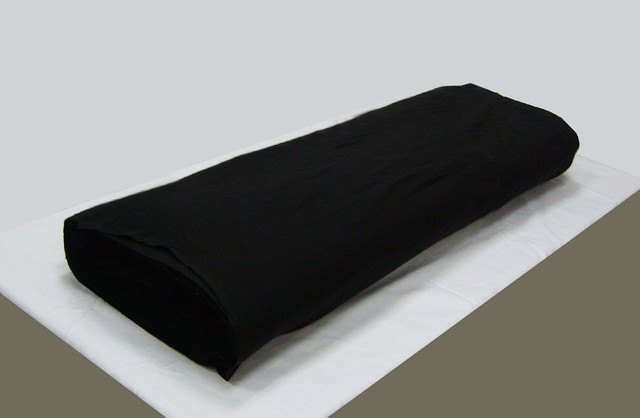 Бязь гладкокрашенная черная ш.150 см - фото 1 - id-p83568