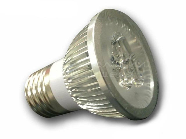 Светодиодная лампа LED-E27 3 PLT 3W 220V SPOT, 3Вт-300 Lm. - фото 1 - id-p85459