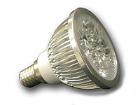 Светодиодная лампа LED-E14 4 PLT 4W 220V SPOT, 4 Вт-400 Lm.