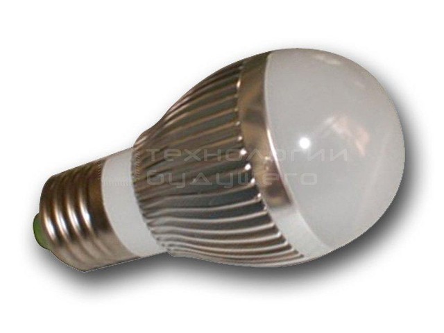 Светодиодная лампа LED-E27 3 PLT 3W 220V BULB, 3 Вт-300 Lm. - фото 1 - id-p85469