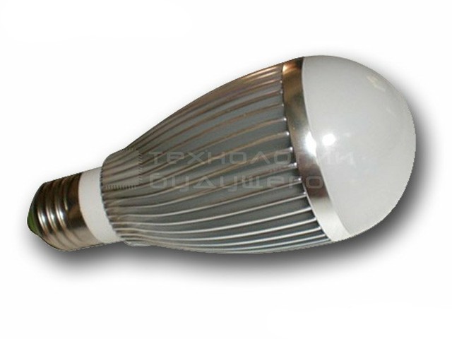 Светодиодная лампа LED-E27 7 PLT 7W 220V BULB, 7 Вт-700 Lm. - фото 1 - id-p85471