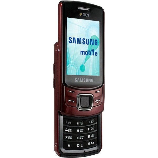 Samsung GT-C6112 Red 2 SIM - фото 1 - id-p11142