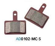Колодки дисковые ASHIMA AD0102-MC-S w/spring