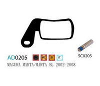 Колодки дисковые ASHIMA AD0205-SM-S w/screw