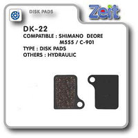 Колодки дисковые Zeit DK-22