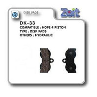 Колодки дисковые Zeit DK-33