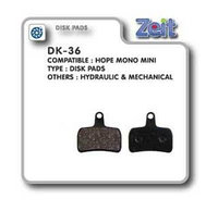 Колодки дисковые Zeit DK-36