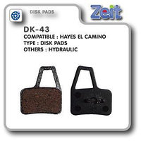 Колодки дисковые Zeit DK-43