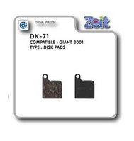 Колодки дисковые Zeit DK-71