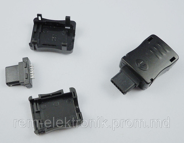 Штекер mini USB 12 Pin - фото 1 - id-p1821200