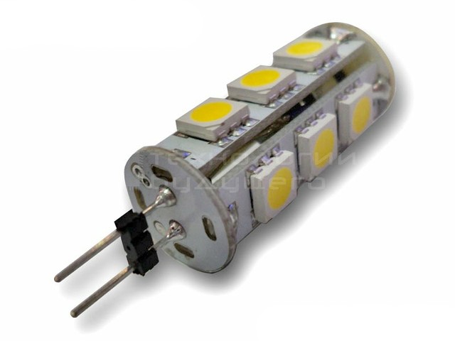 Светодиодная лампа LED-G4 12 SLT5050 2.4W 12V TOWER-2,4Вт, 180Lm. - фото 1 - id-p86621