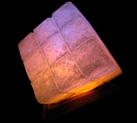 Соляная лампа Куб 7-9 кг