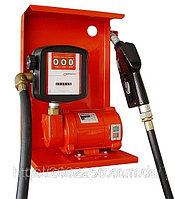 Насос для заправки, перекачки бензина, керосина, ДТ со счетчиком SAG 600 + MG80V, 24В, 45-50 л/мин