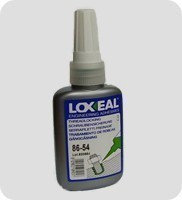 Фиксатор резьбы LOXEAL 86-54, высокая прочность, для зазоров до 0,3 мм, 250 мл
