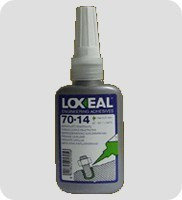 Фиксатор резьбы для собранных соединений LOXEAL 70-14, капиллярный продукт, t -55/+150°С, 50 мл