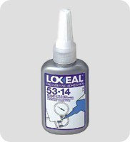 Клей-герметик для гидравлических и пневматических систем LOXEAL 53-14, D до 3/4», t -55/+150°С, 50 мл