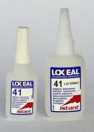Моментальный клей LOXEAL ISTANT-41, для кислотных поверхностей и пористых материалов, 20 мл - фото 1 - id-p1915529