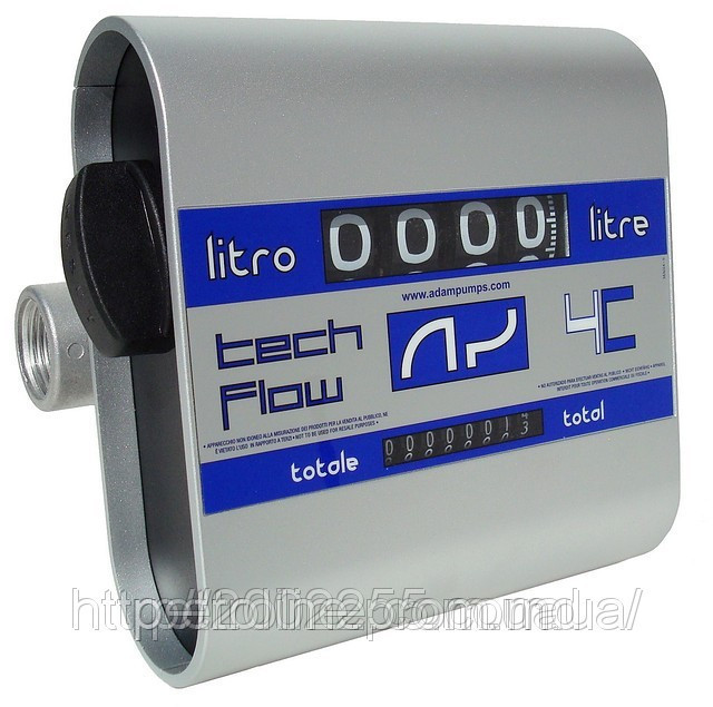 Лічильник для дизельного пального Tech Flow 4C, 20-120 л/хв, +/-1% - фото 1 - id-p1915694
