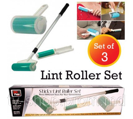 Набор чистящих роликов Sticky Lint Roller Set - фото 1 - id-p1938924